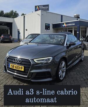 Foto: Audi Cabriolet Automaat 1.5 TFSI Sport S Line Edition Navi CC PDC A3